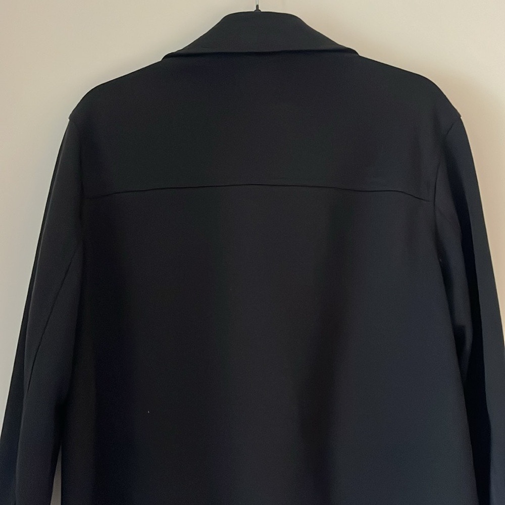 COS Dark Jacket with Button Closure - Picture 6 of 7